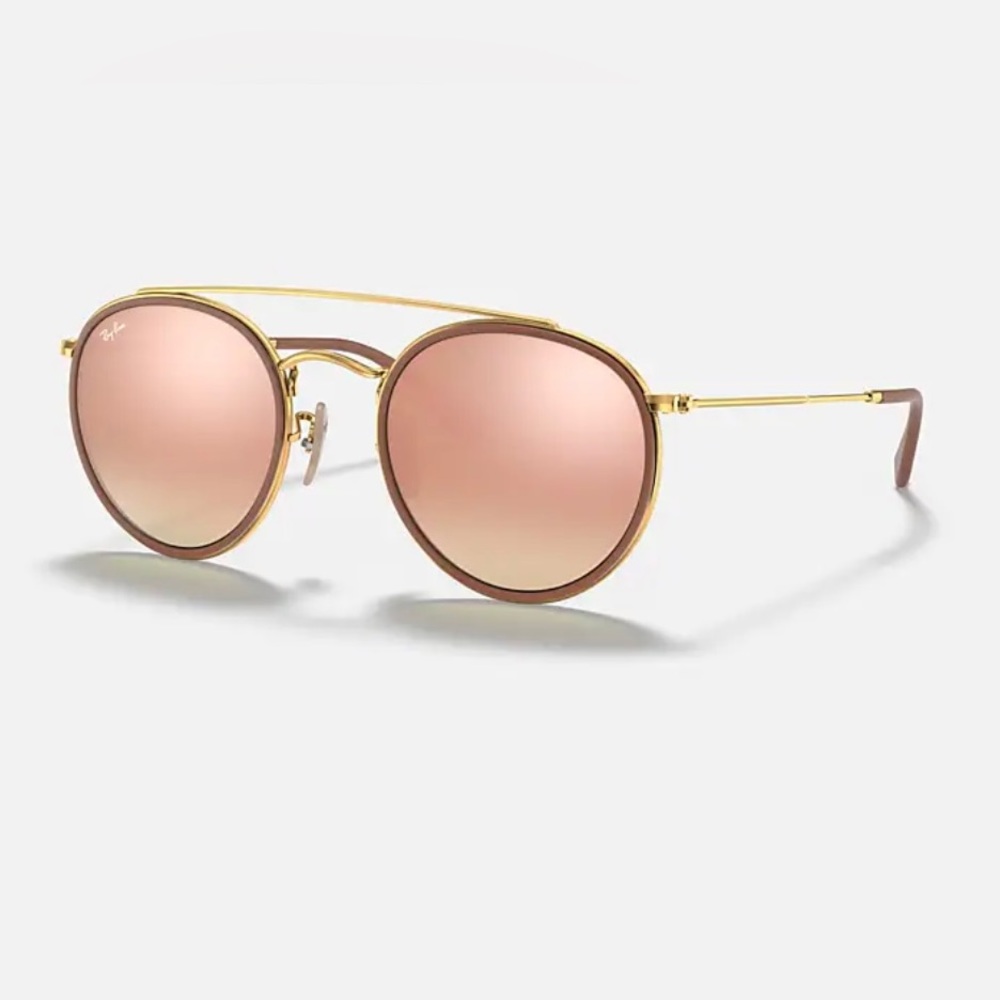 Round double bridge Ray Ban Sunglasses